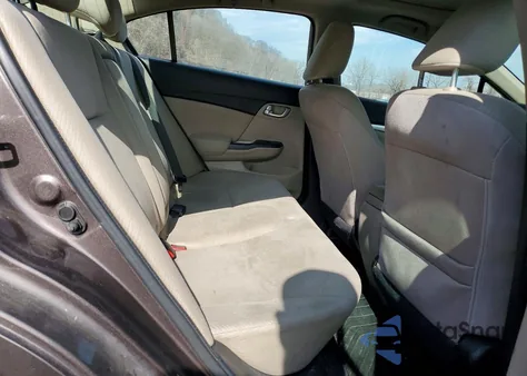 2013 Honda Civic Ex from USA, damaged, VIN 2HGFB2F8XDH519153